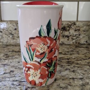 Floral Starbucks Ceramic Mug